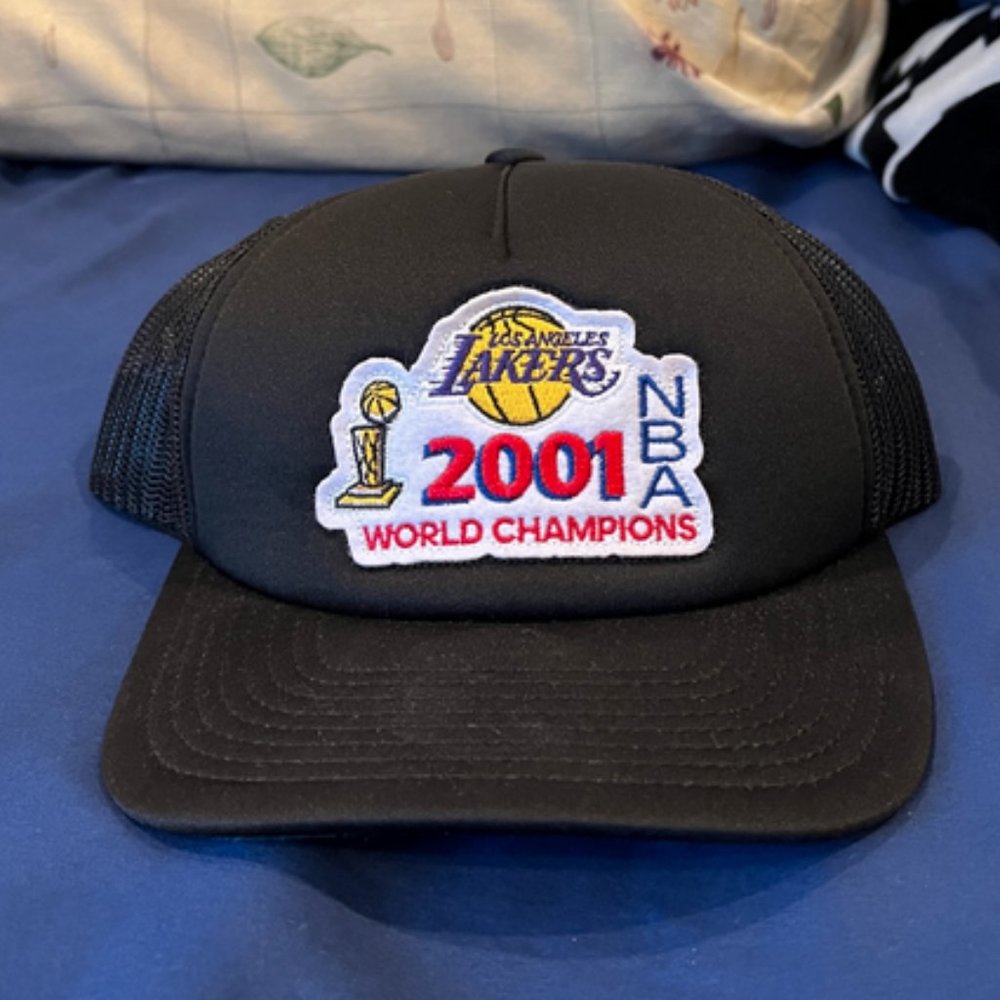 Los Angeles LA Lakers Mitchell & Ness Snapback Hat - 2001 NBA Championships